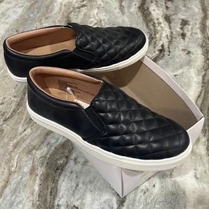 Black Slip on Sneakers